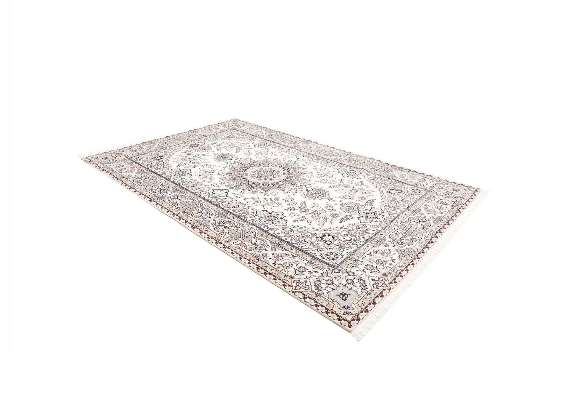 Nain Perserteppich 201 × 309 cm aus Wolle, handgeknüpft