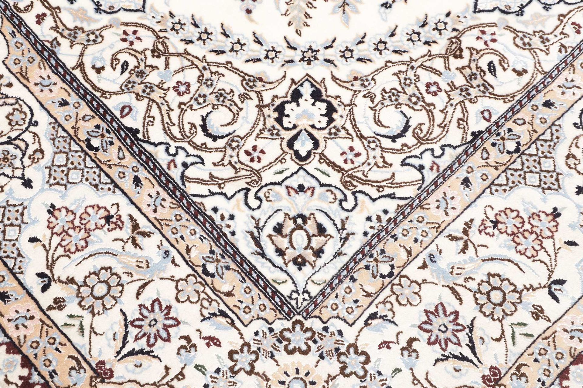 Nain Perserteppich 201 × 309 cm aus Wolle, handgeknüpft