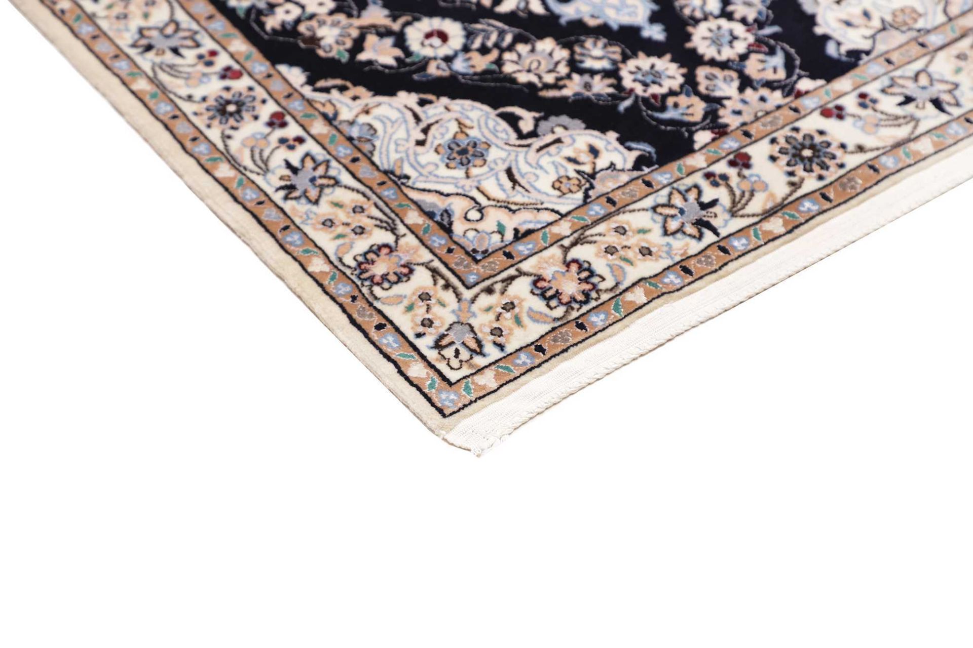Nain Perserteppich aus Iran, 74 × 174 cm