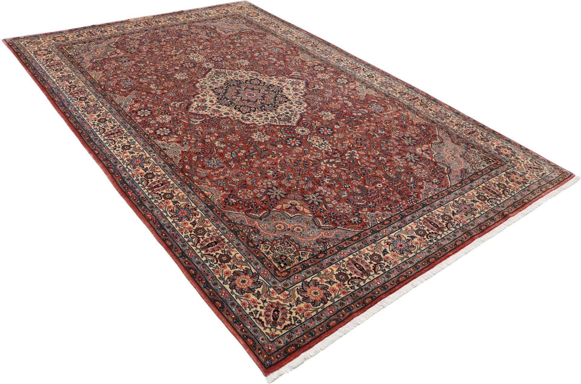 Kerman Perserteppich aus Iran, 197 × 295 cm