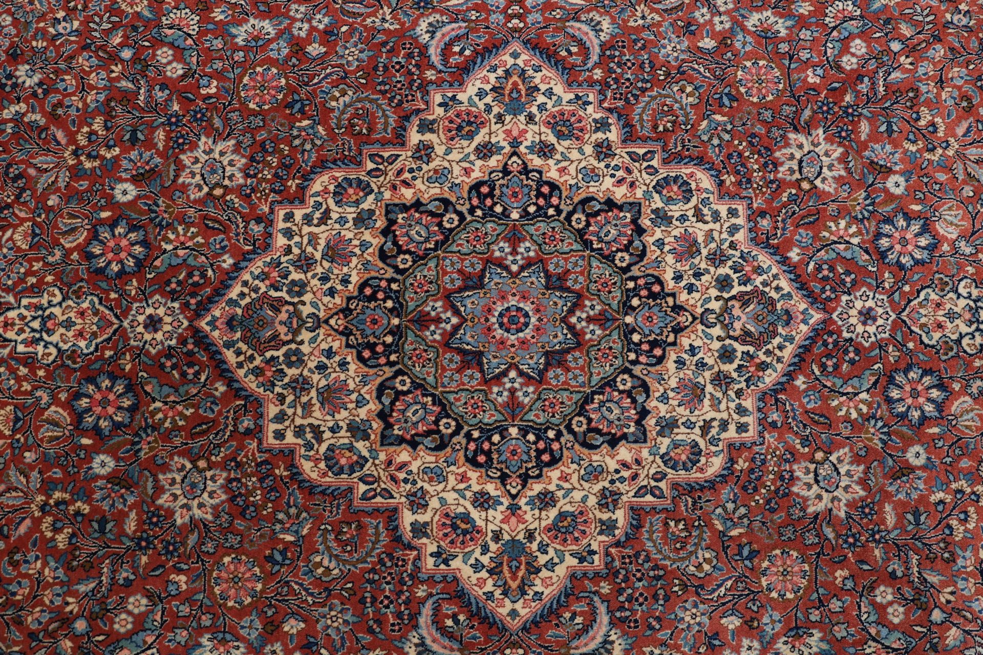 Kerman Perserteppich aus Iran, 197 × 295 cm