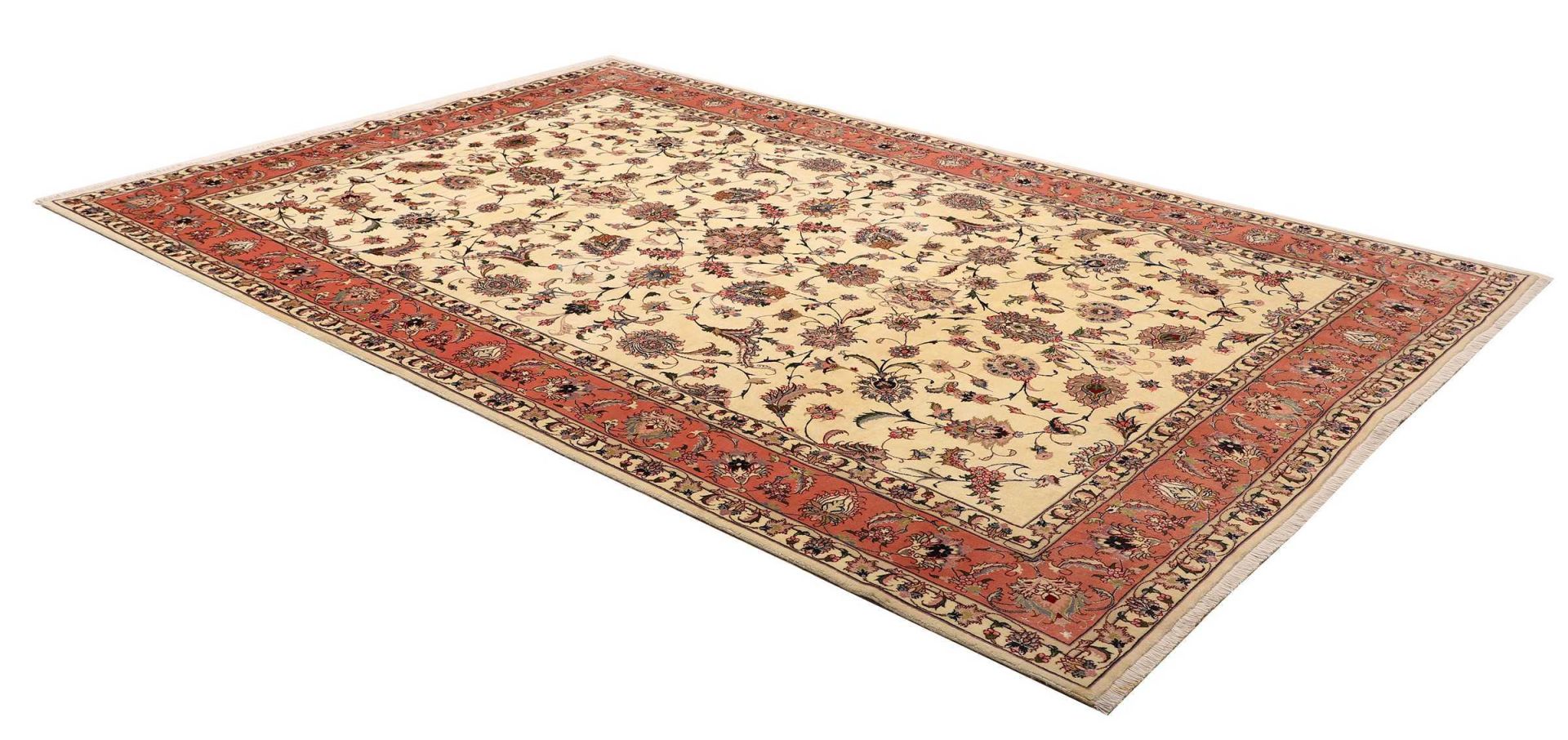 perserteppich-tabriz-203-x-307-cm-schurwolle-handgeknupft-hochwertig-2 Handgeknüpfter Täbriz Perserteppich 203 × 307 cm