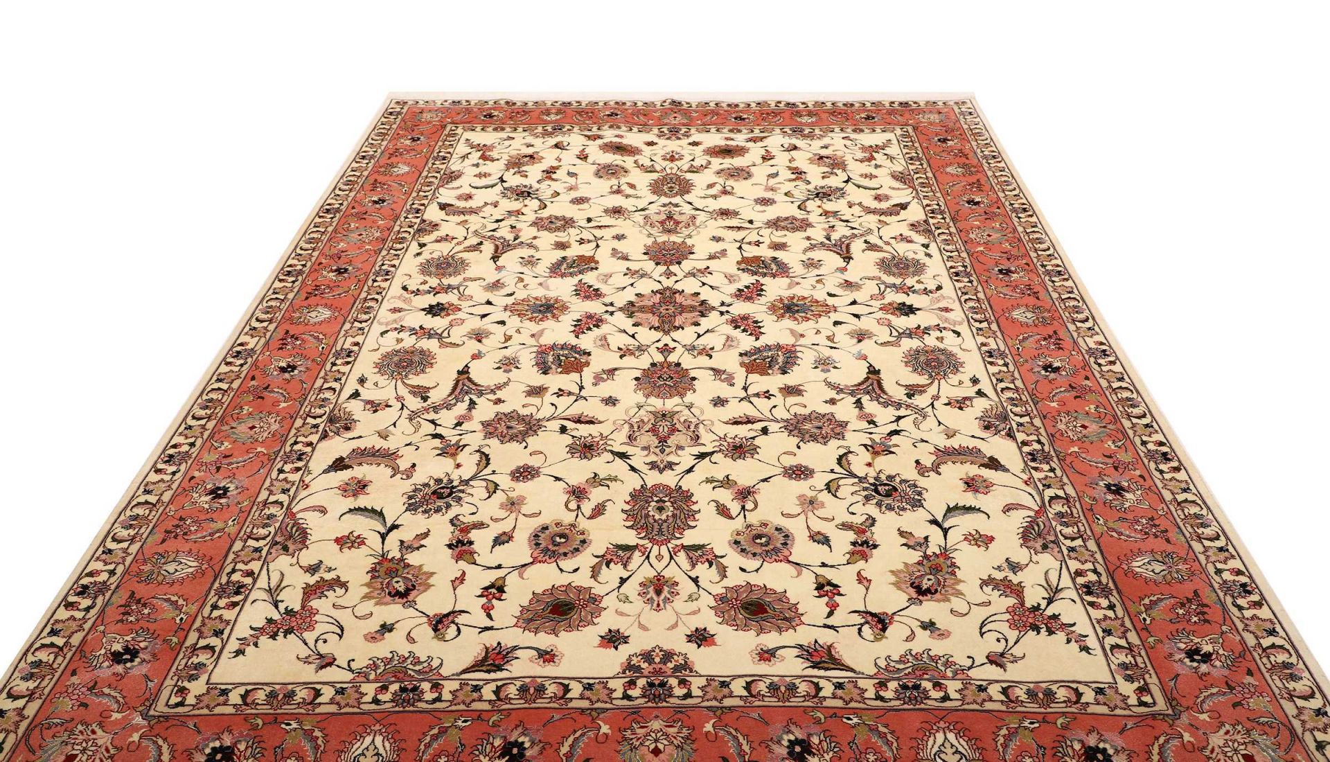 perserteppich-tabriz-203-x-307-cm-schurwolle-handgeknupft-hochwertig-3 Handgeknüpfter Täbriz Perserteppich 203 × 307 cm