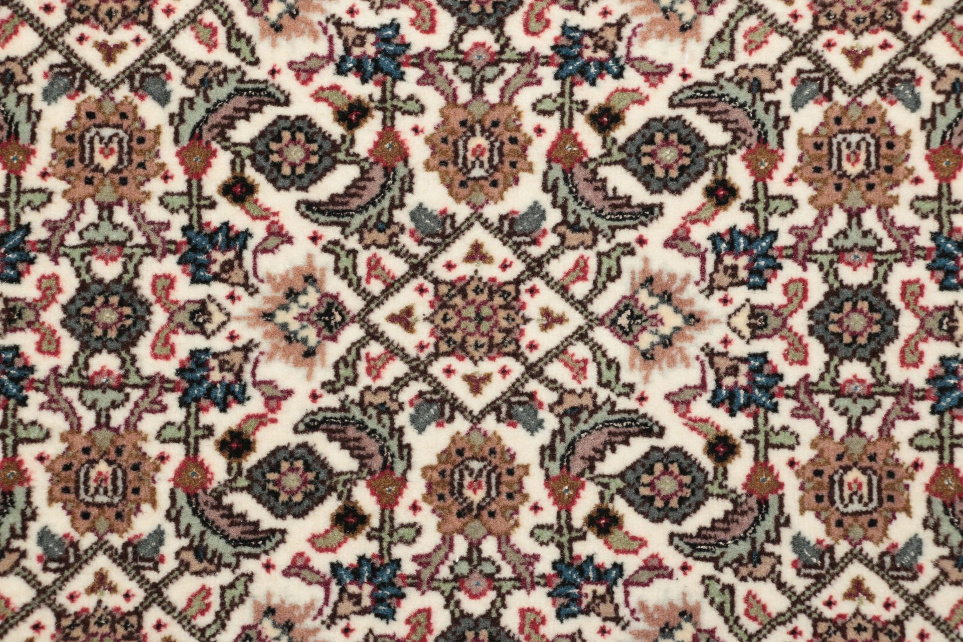 Handgeknüpfter Täbriz Perserteppich, 80 × 309 cm, Wolle & Seide
