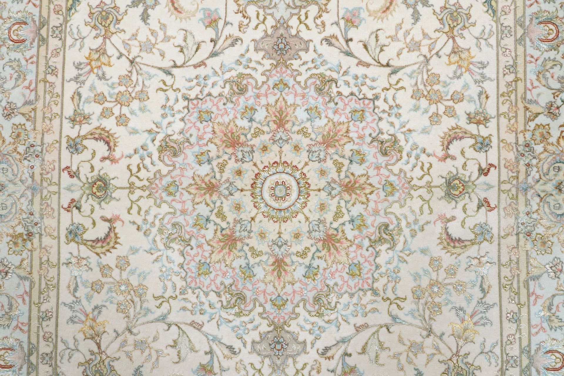 Täbriz Perserteppich aus Iran, 103 × 155 cm