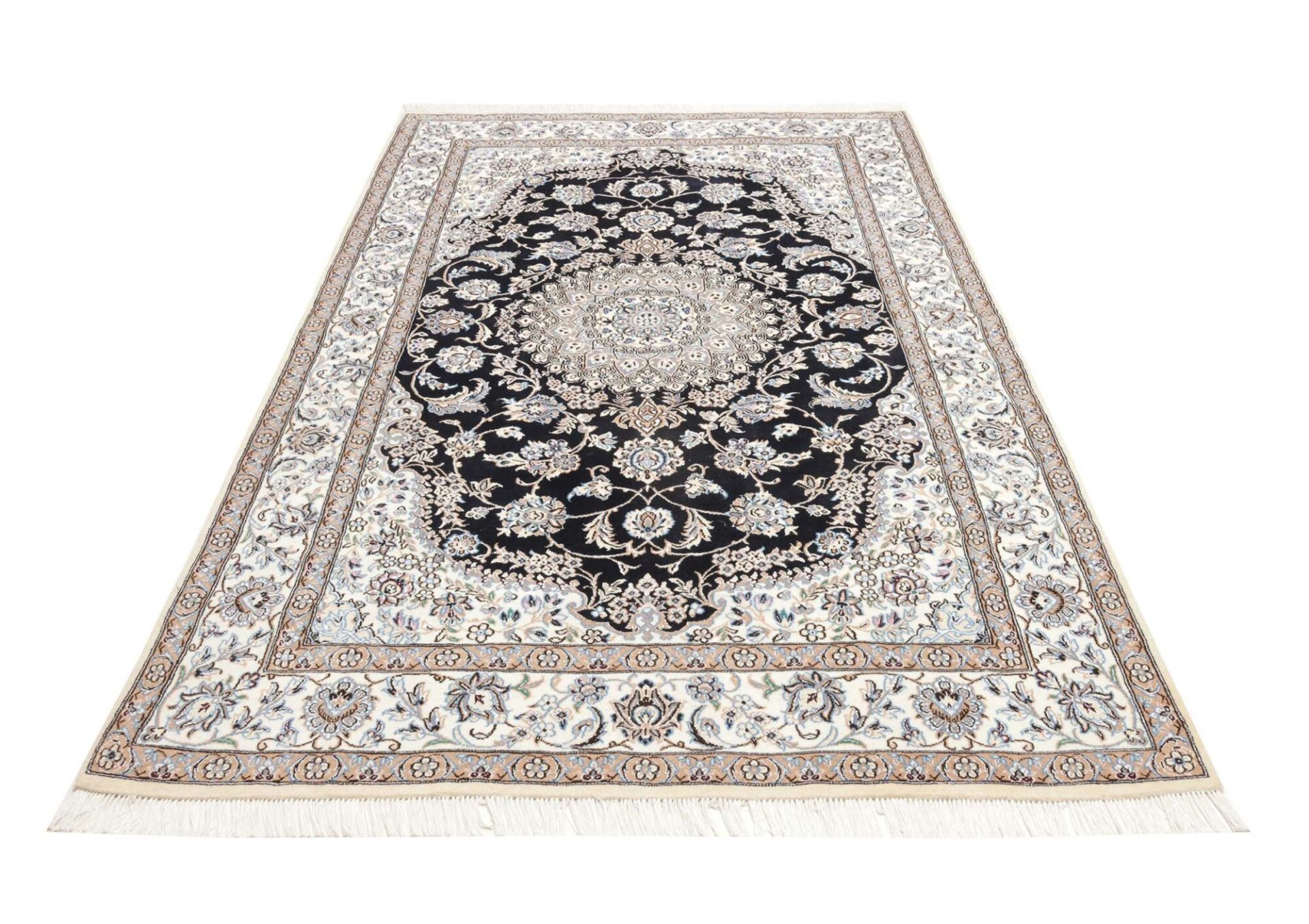 perserteppich-nain-161-x-260-cm-schurwolle-handgeknupft-exklusiv-3 Handgeknüpfter Nain Perserteppich, 161 × 260 cm, Wolle
