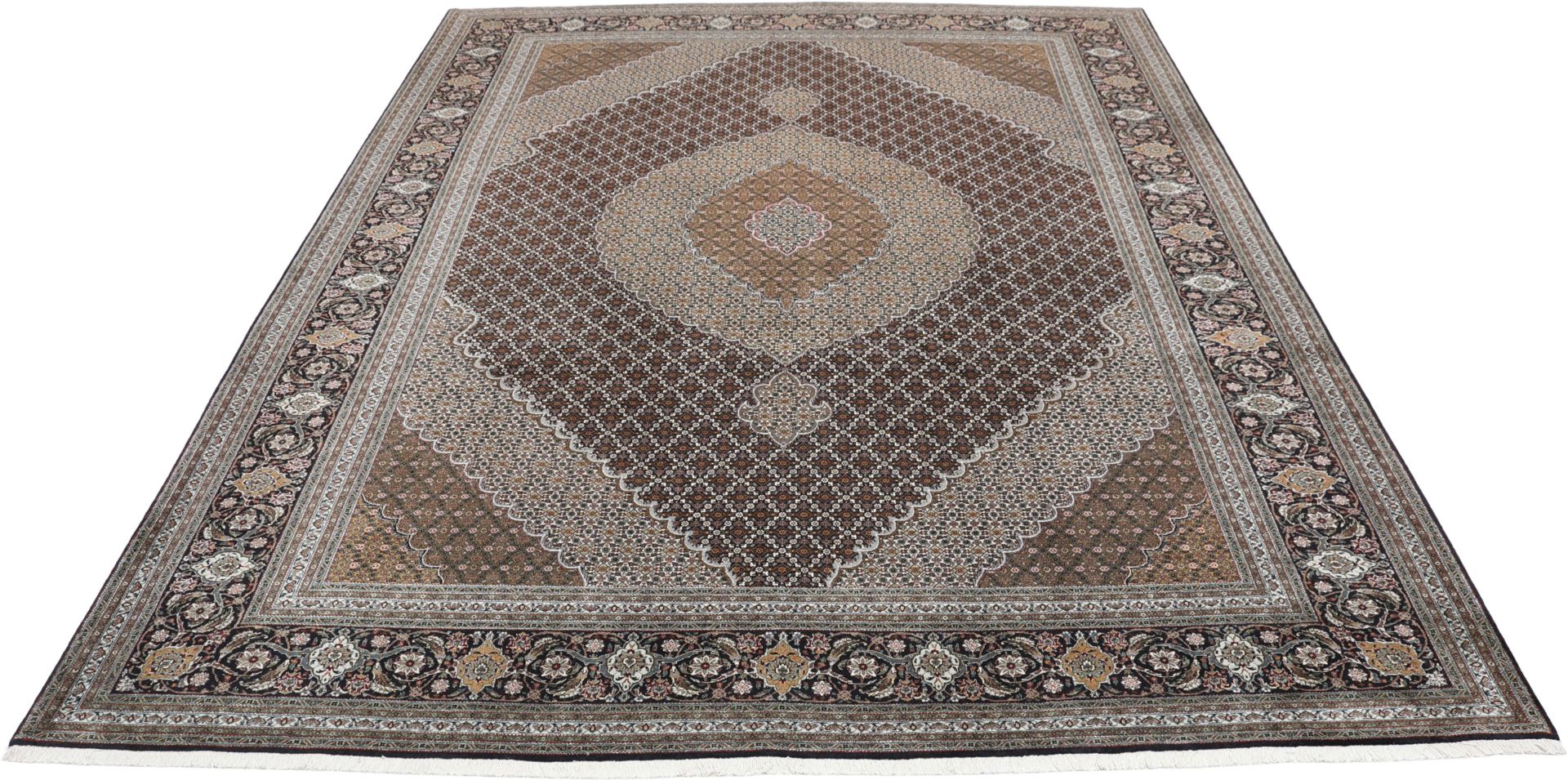 Täbriz Perserteppich aus Iran, 248 × 337 cm
