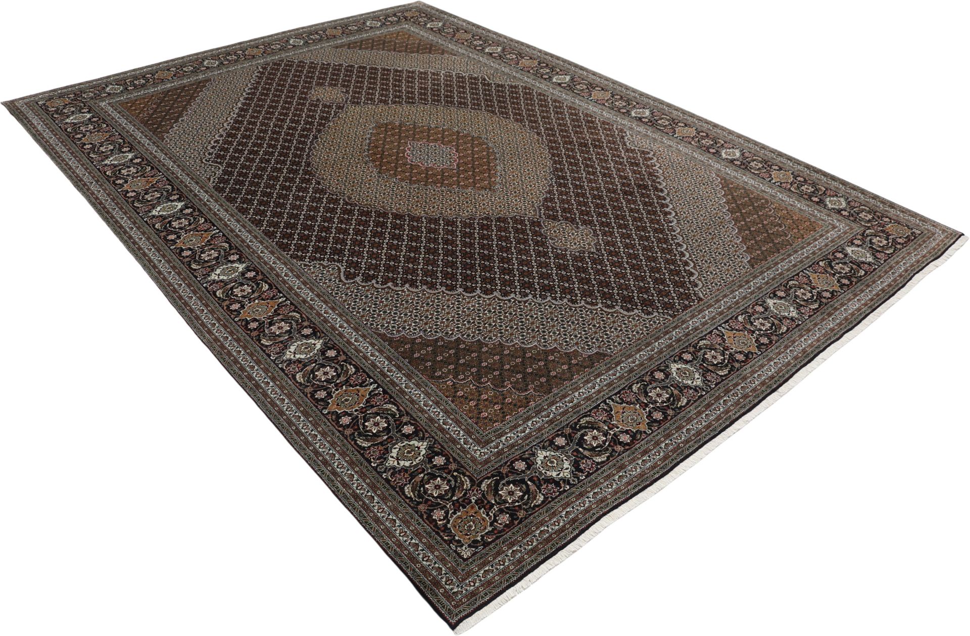 Täbriz Perserteppich aus Iran, 248 × 337 cm