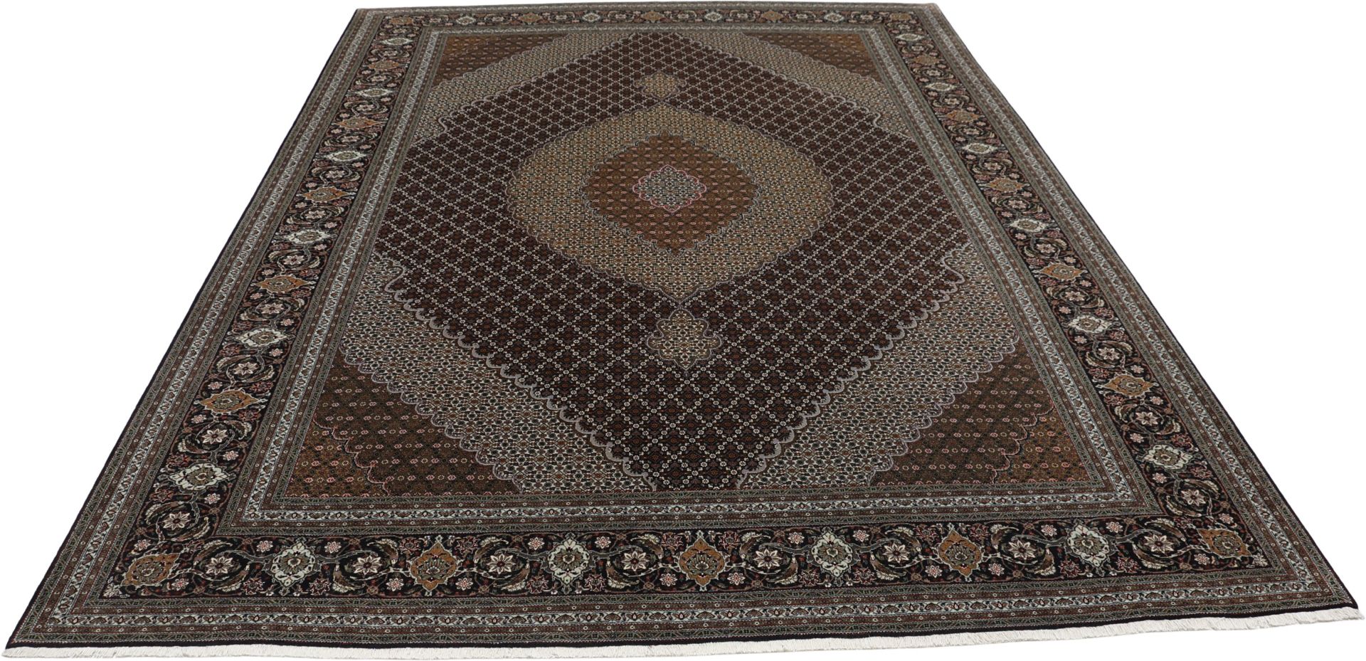 Täbriz Perserteppich aus Iran, 248 × 337 cm