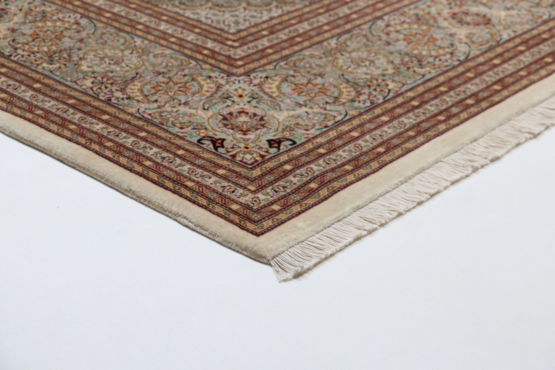 perserteppich-tabriz-255-x-310-cm-schurwolle-seide-handgeknupft-7 Handgeknüpfter Täbriz Perserteppich, 255 × 310 cm, Wolle & Seide