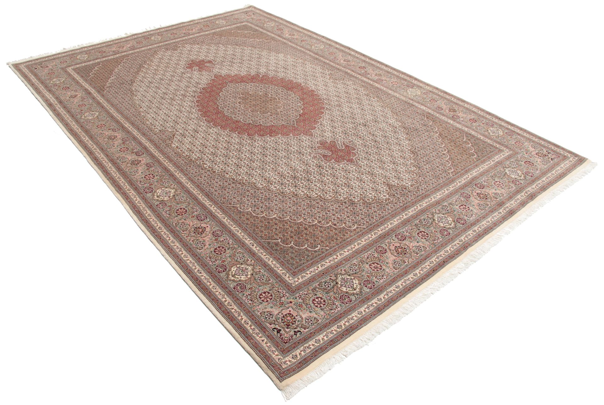 perserteppich-tabriz-205-x-303-cm-schurwolle-seide-handgeknupft-1 Handgeknüpfter Täbriz Perserteppich 205 × 303 cm