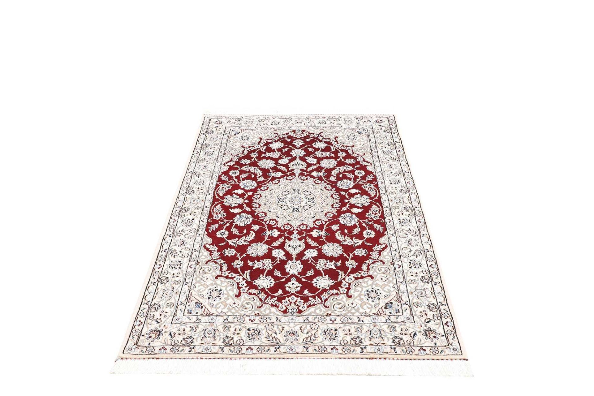 Nain Perserteppich 101 × 151 cm aus Wolle, handgeknüpft