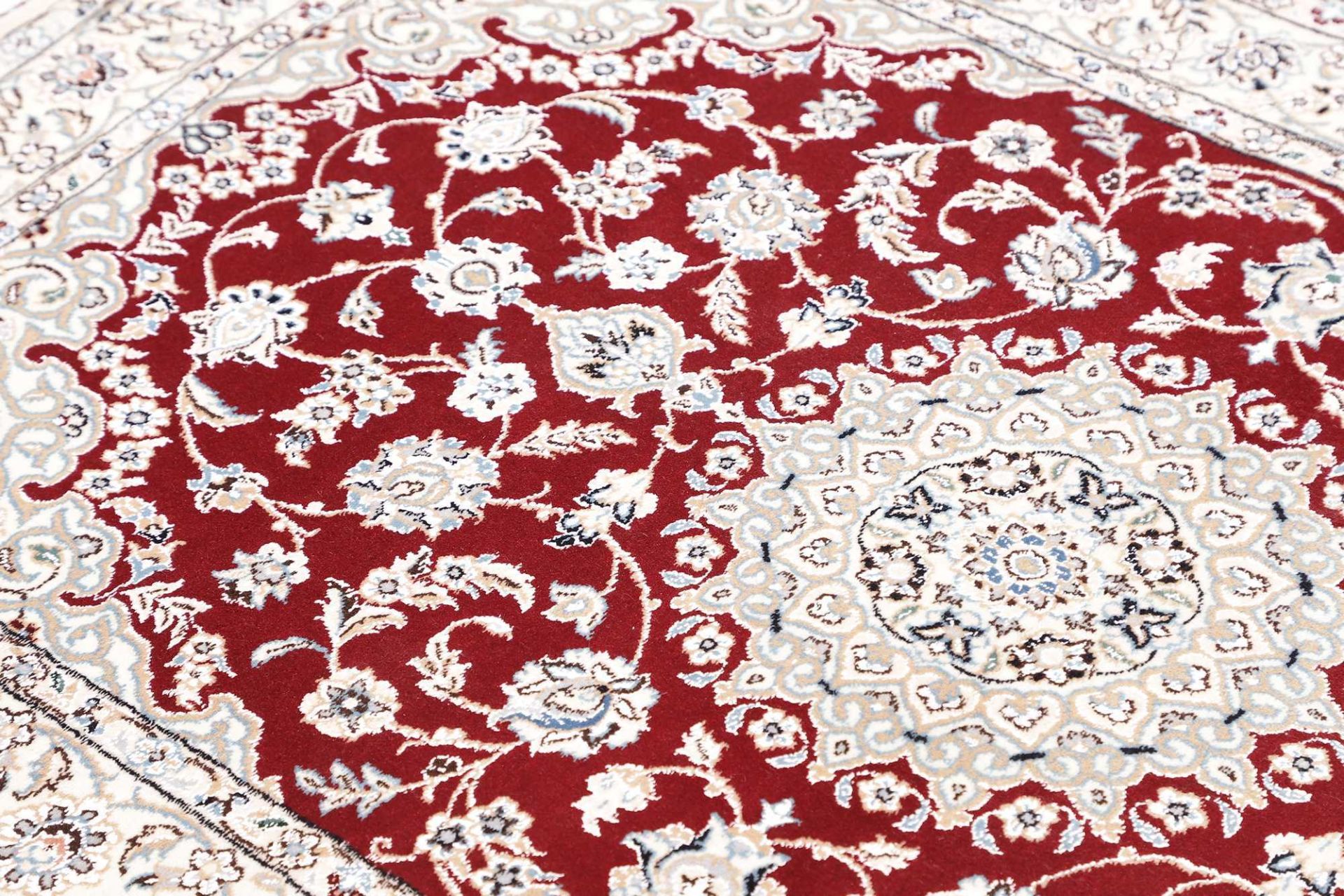 Nain Perserteppich 101 × 151 cm aus Wolle, handgeknüpft