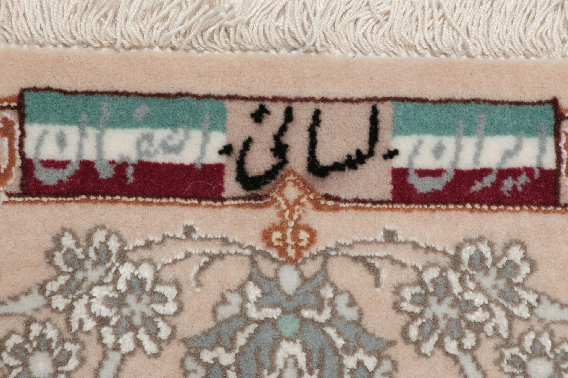 Handgeknüpfter Isfahan Perserteppich 85 × 395 cm