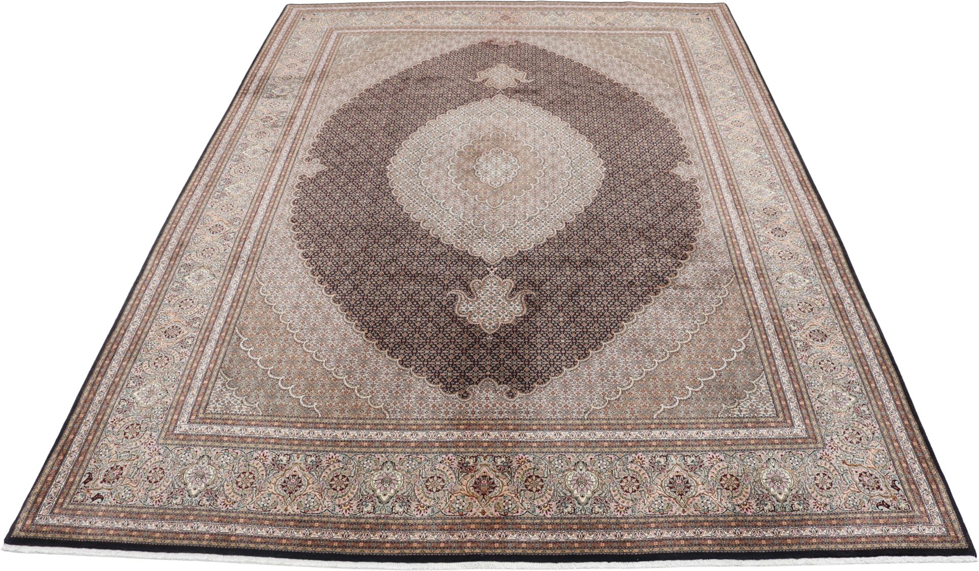Täbriz Perserteppich aus Iran, 253 × 348 cm