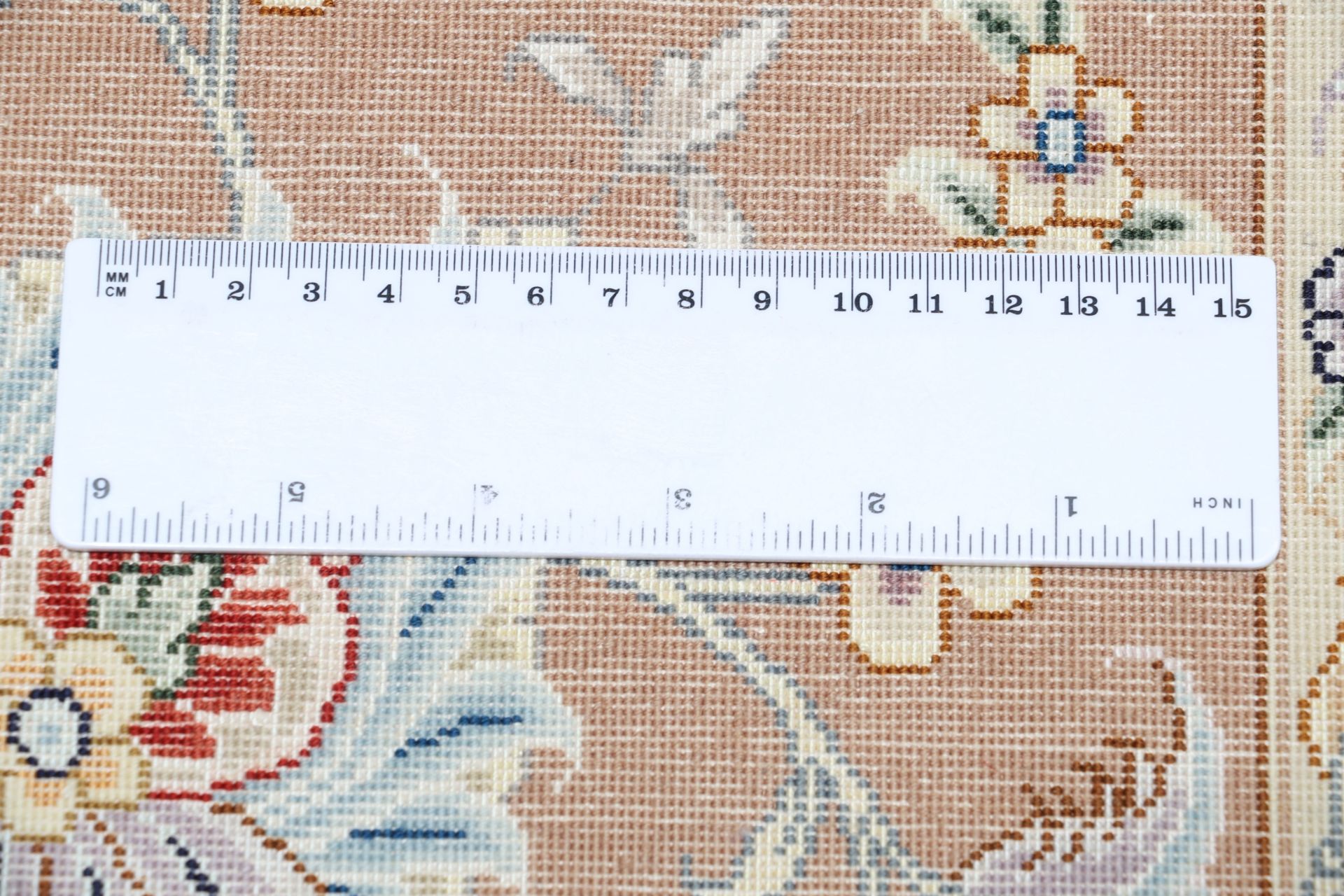 Handgeknüpfter Täbriz Perserteppich, 250 × 350 cm, Wolle & Seide