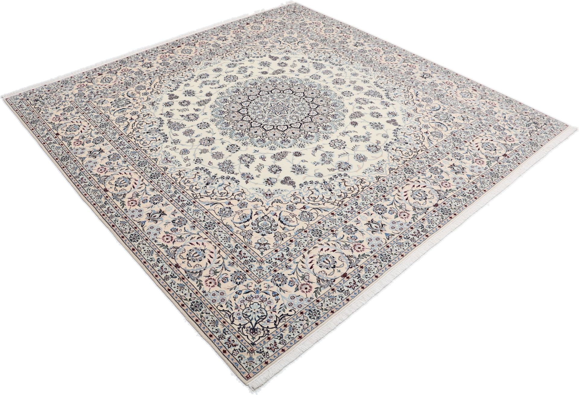 Handgeknüpfter Nain Perserteppich 205 × 208 cm