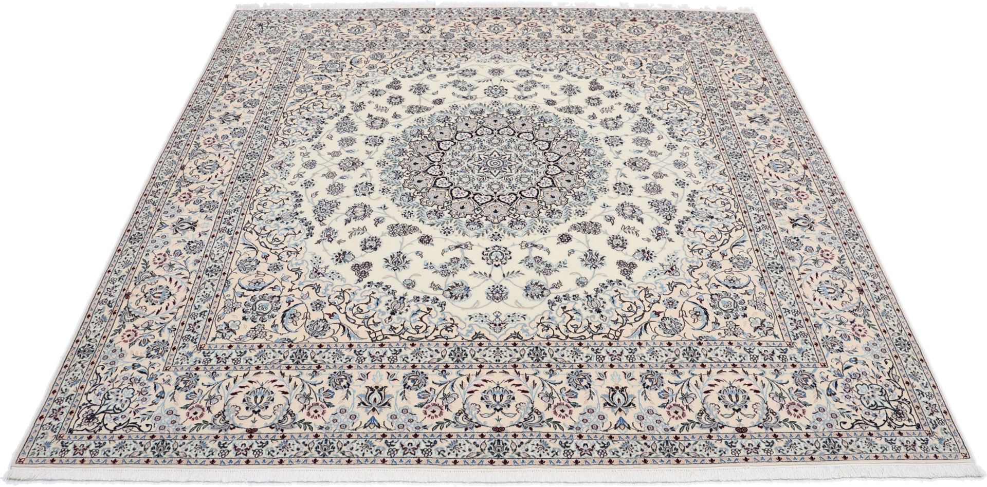 Handgeknüpfter Nain Perserteppich 205 × 208 cm