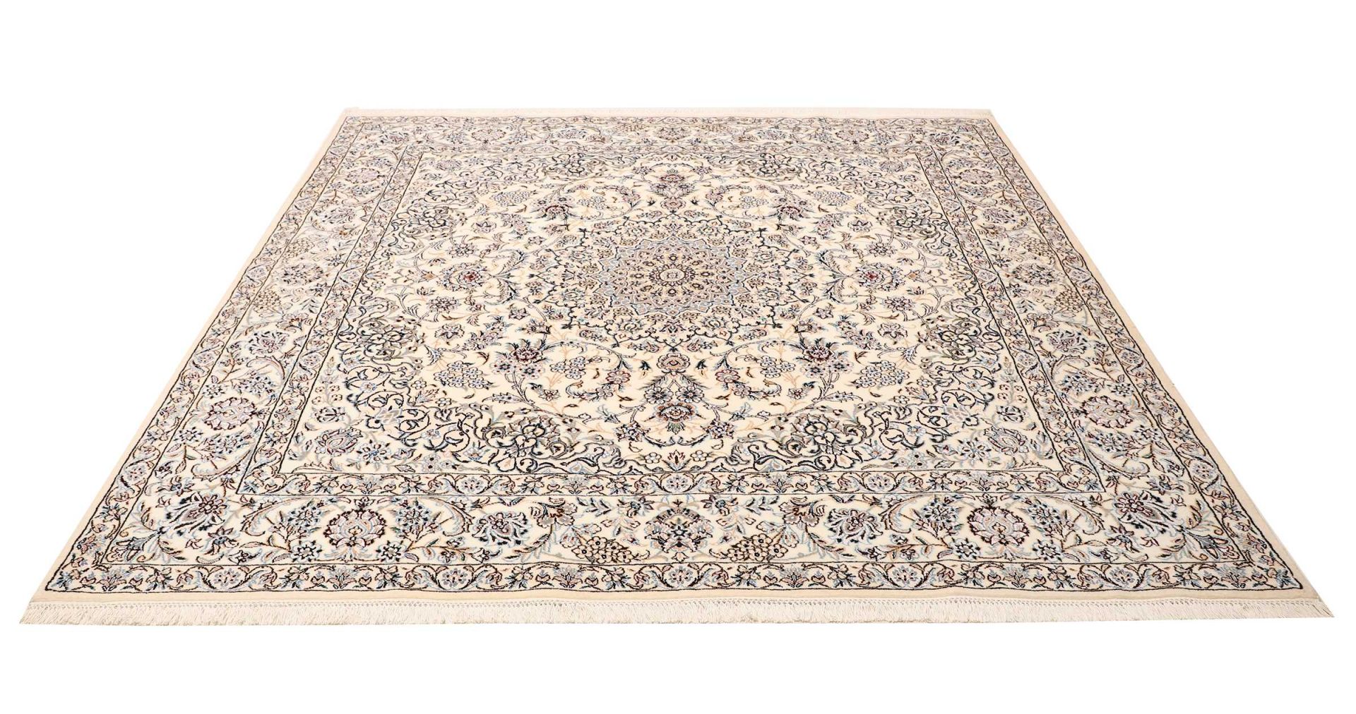 perserteppich-nain-216-x-209-cm-schurwolle-handgeknupft-exklusiv-3 Nain Perserteppich 216 × 209 cm aus Wolle, handgeknüpft