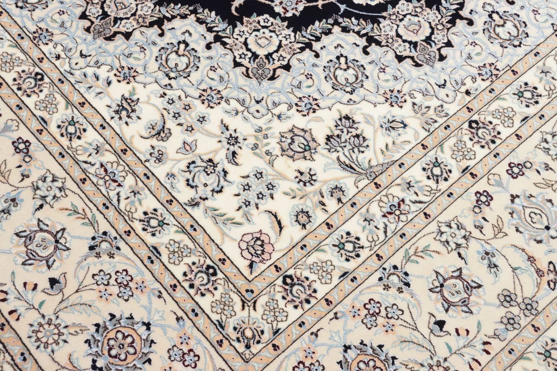 Handgeknüpfter Nain Perserteppich, 254 × 352 cm, Wolle