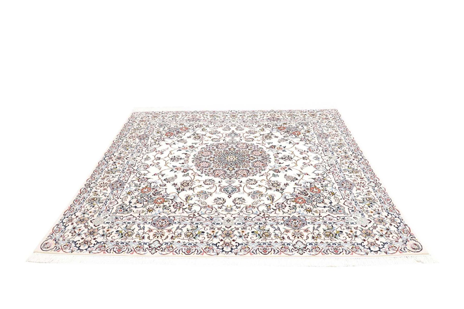 Nain Perserteppich aus Iran, 203 × 199 cm