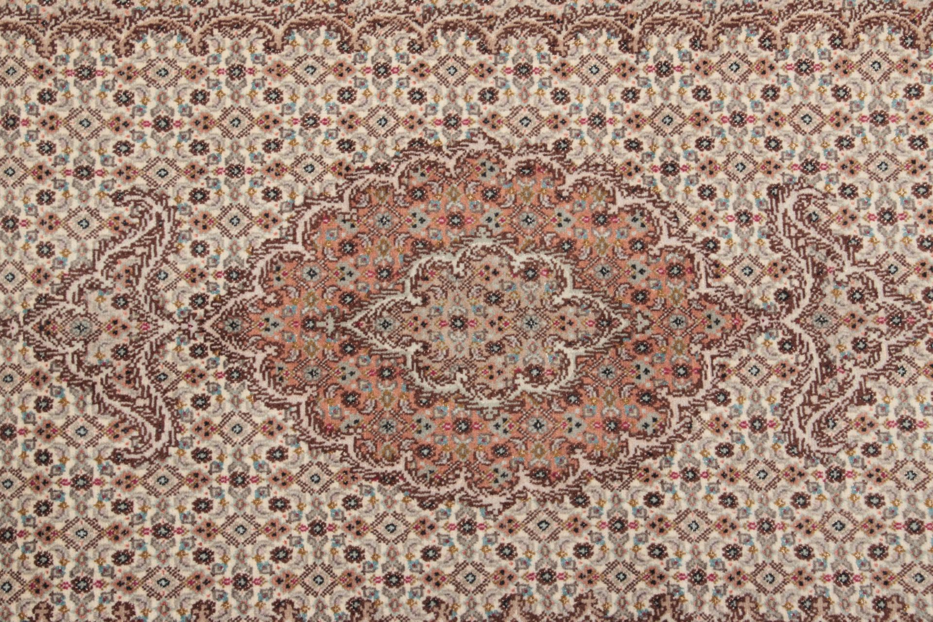 Handgeknüpfter Täbriz Perserteppich 84 × 295 cm
