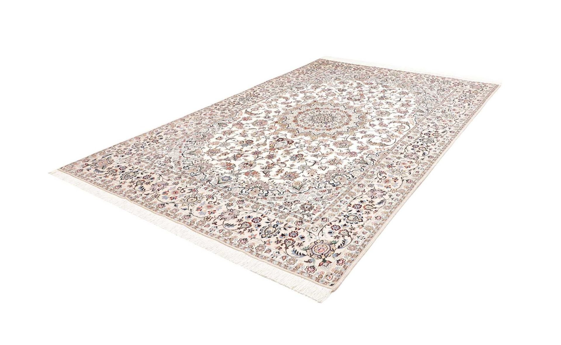 Handgeknüpfter Nain Perserteppich, 209 × 317 cm, Wolle