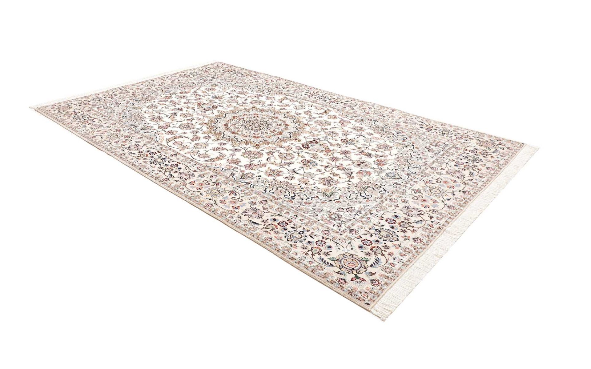 Handgeknüpfter Nain Perserteppich, 209 × 317 cm, Wolle