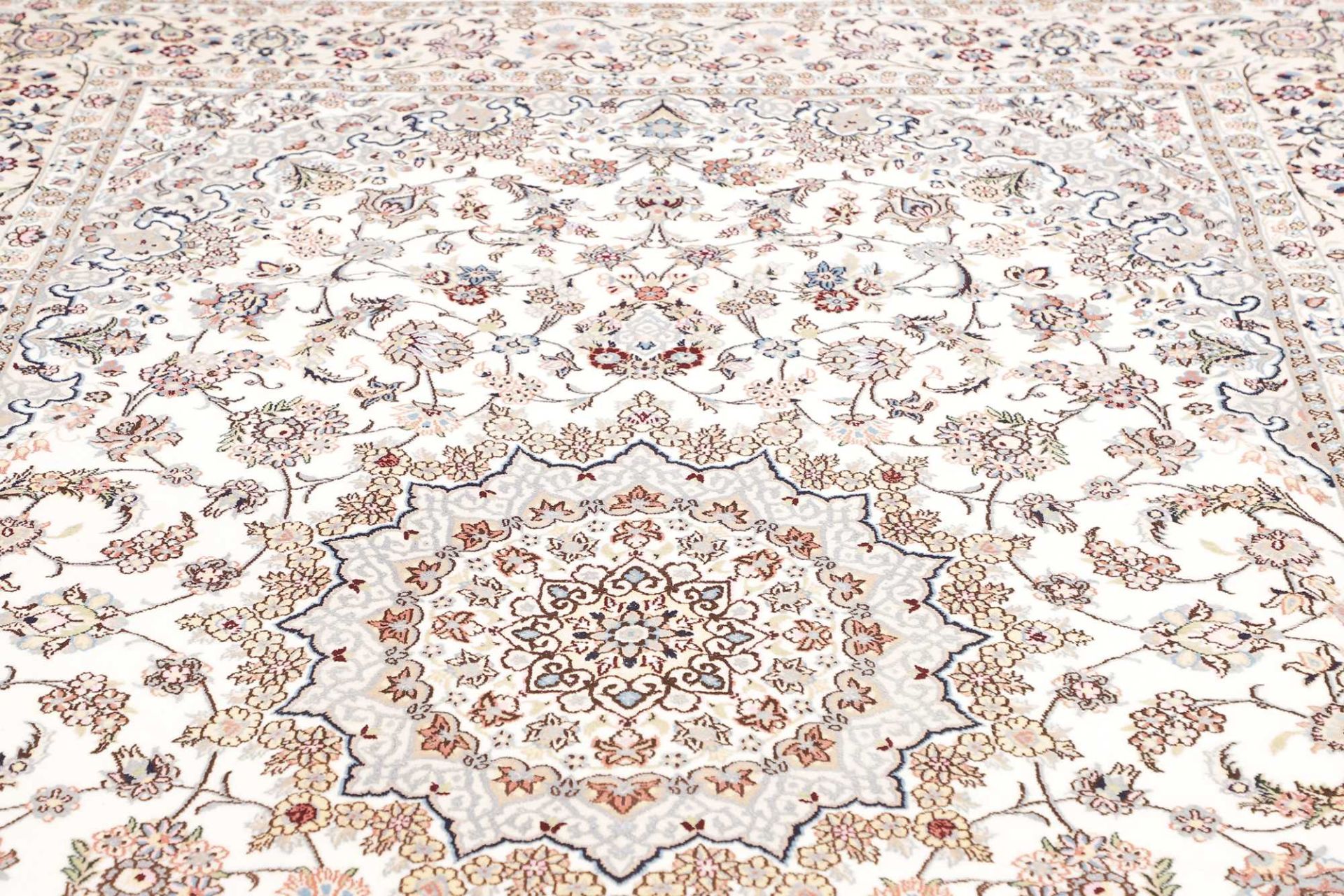 Handgeknüpfter Nain Perserteppich, 209 × 317 cm, Wolle