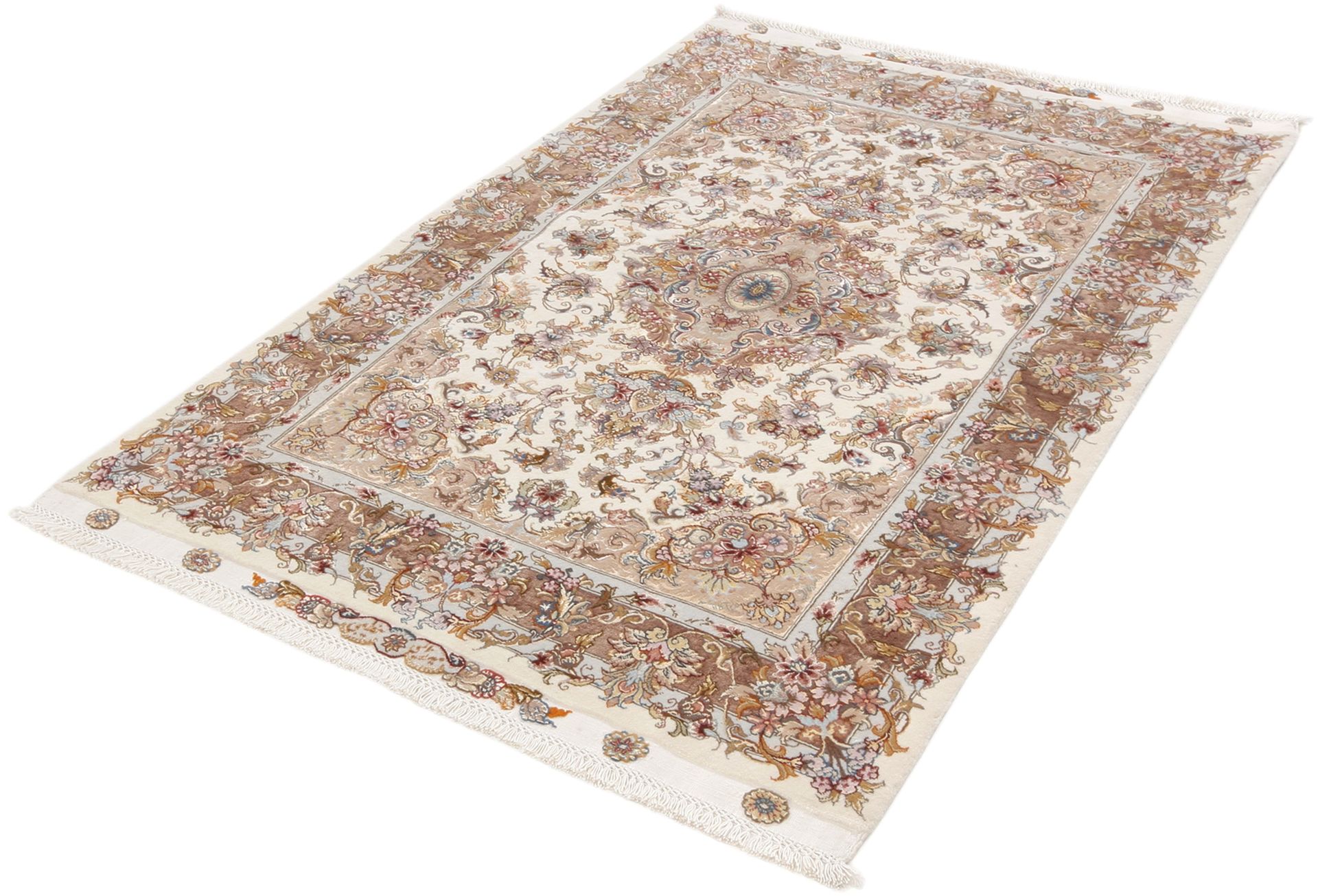 Täbriz Perserteppich aus Iran, 102 × 155 cm