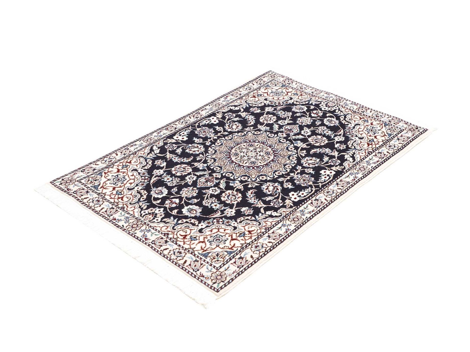 Nain Perserteppich aus Iran, 81 × 116 cm