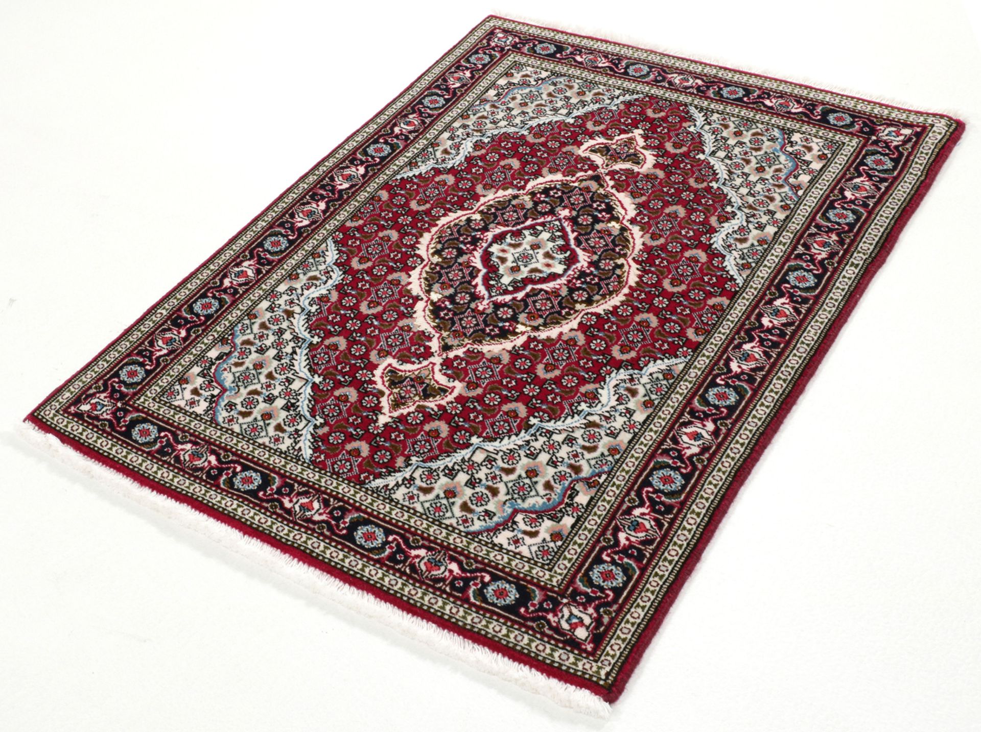 Handgeknüpfter Täbriz Perserteppich 60 × 90 cm
