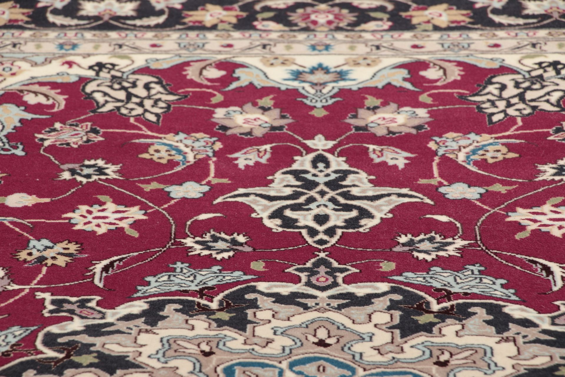 persischer-teppich-tabriz-152-x-205-cm-schurwolle-seide-handgeknupft-3 Handgeknüpfter Täbriz Perserteppich, 152 × 205 cm, Wolle & Seide
