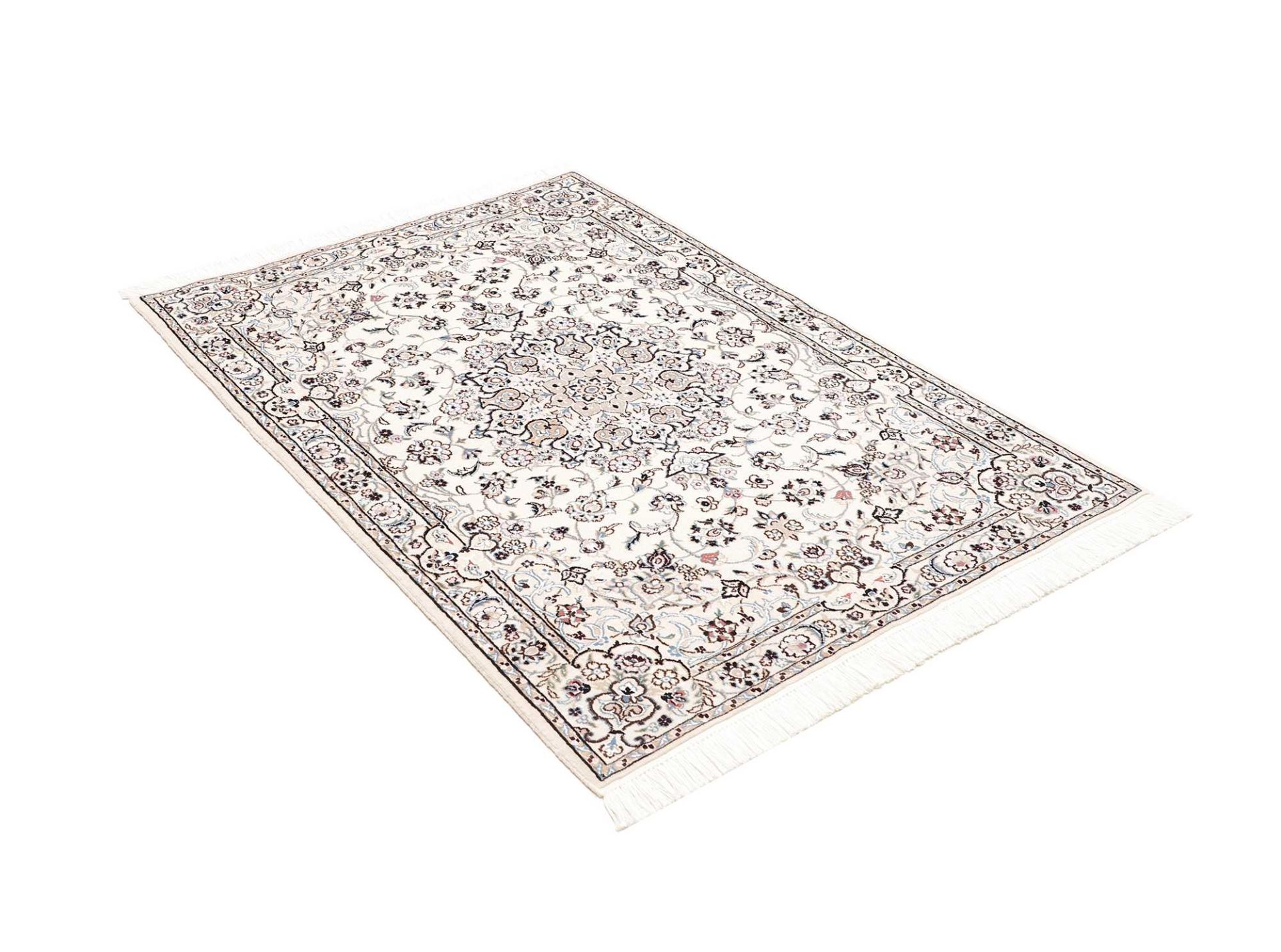Nain Perserteppich 103 × 149 cm aus Wolle, handgeknüpft