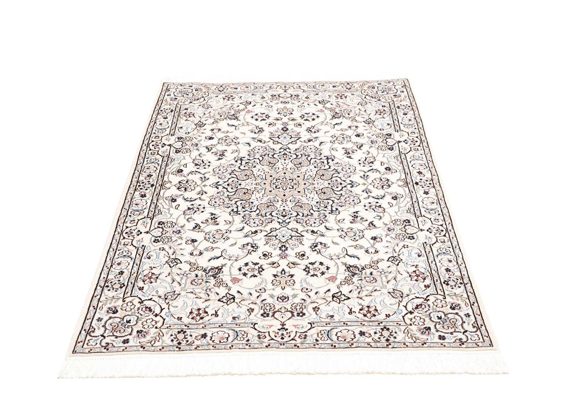 Nain Perserteppich 103 × 149 cm aus Wolle, handgeknüpft