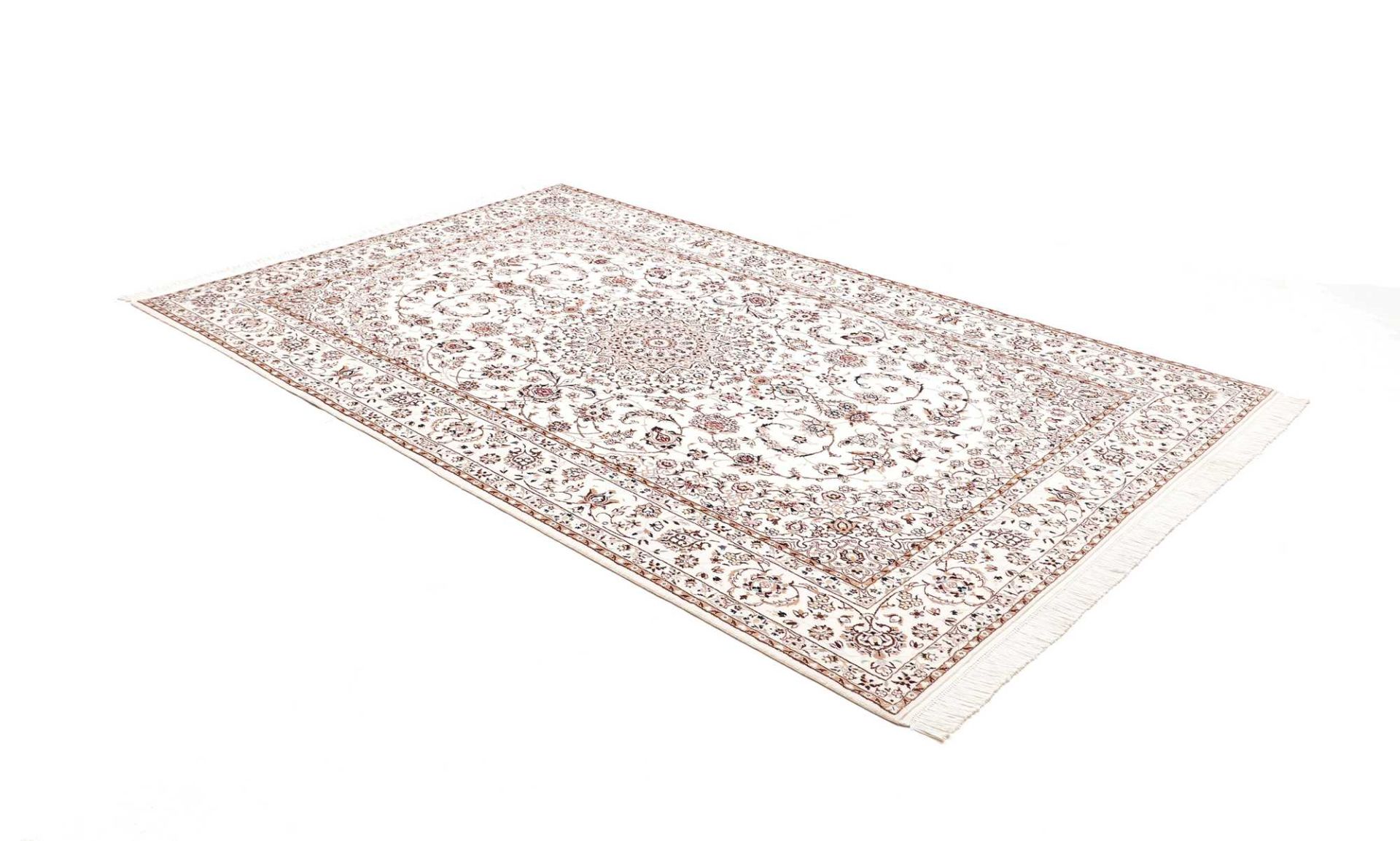 Handgeknüpfter Nain Perserteppich, 167 × 259 cm, Wolle