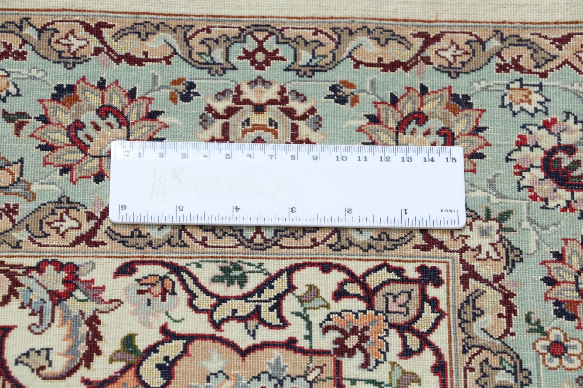 Isfahan Perserteppich aus Iran, 76 × 224 cm