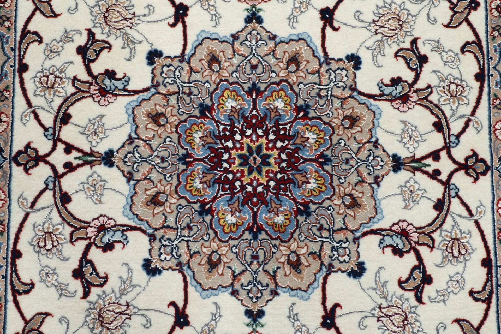 Handgeknüpfter Isfahan Perserteppich 83 × 303 cm