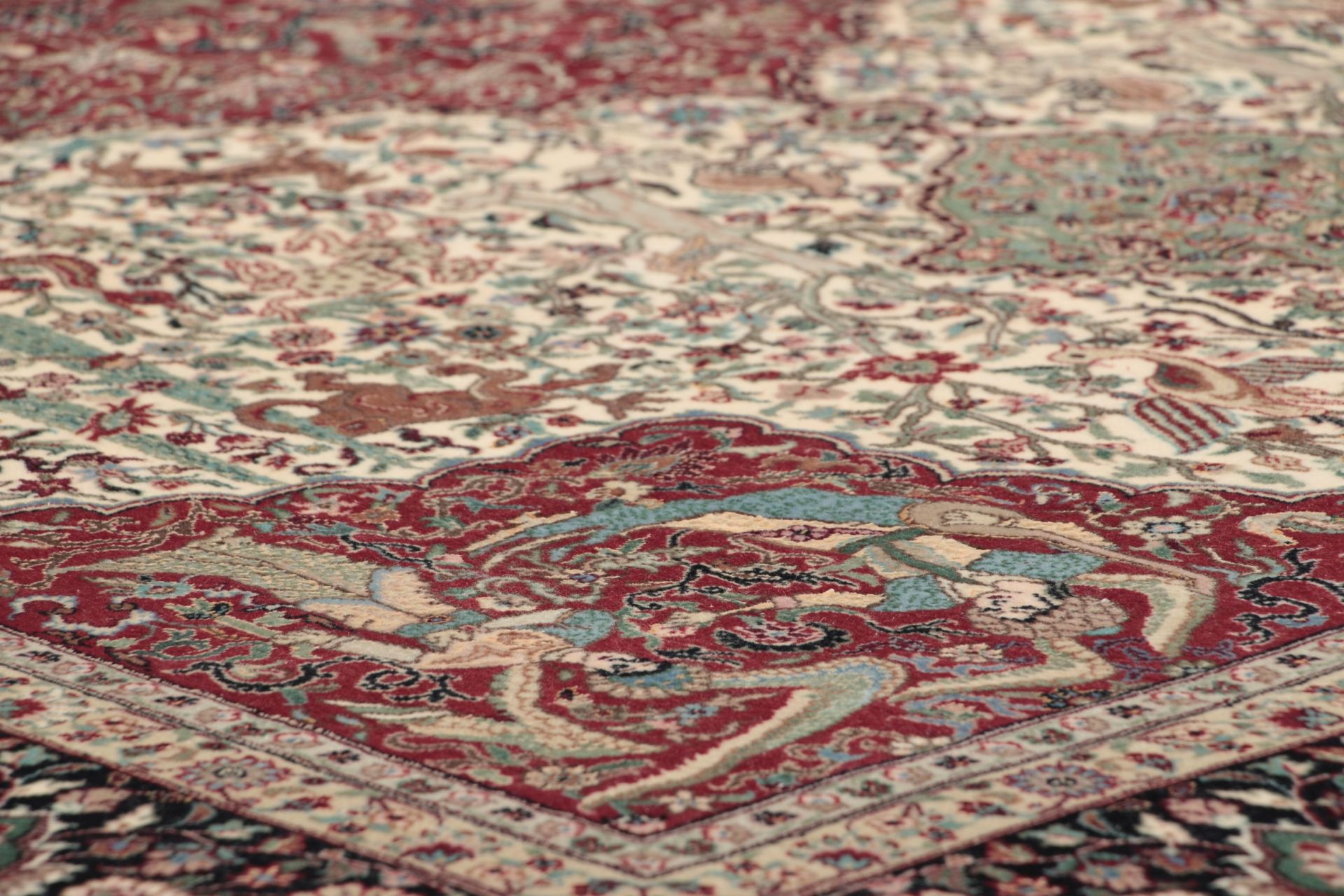 perserteppich-isfahan-166-x-240-cm-schurwolle-seide-handgeknupft-4 Handgeknüpfter Isfahan Perserteppich 166 × 240 cm