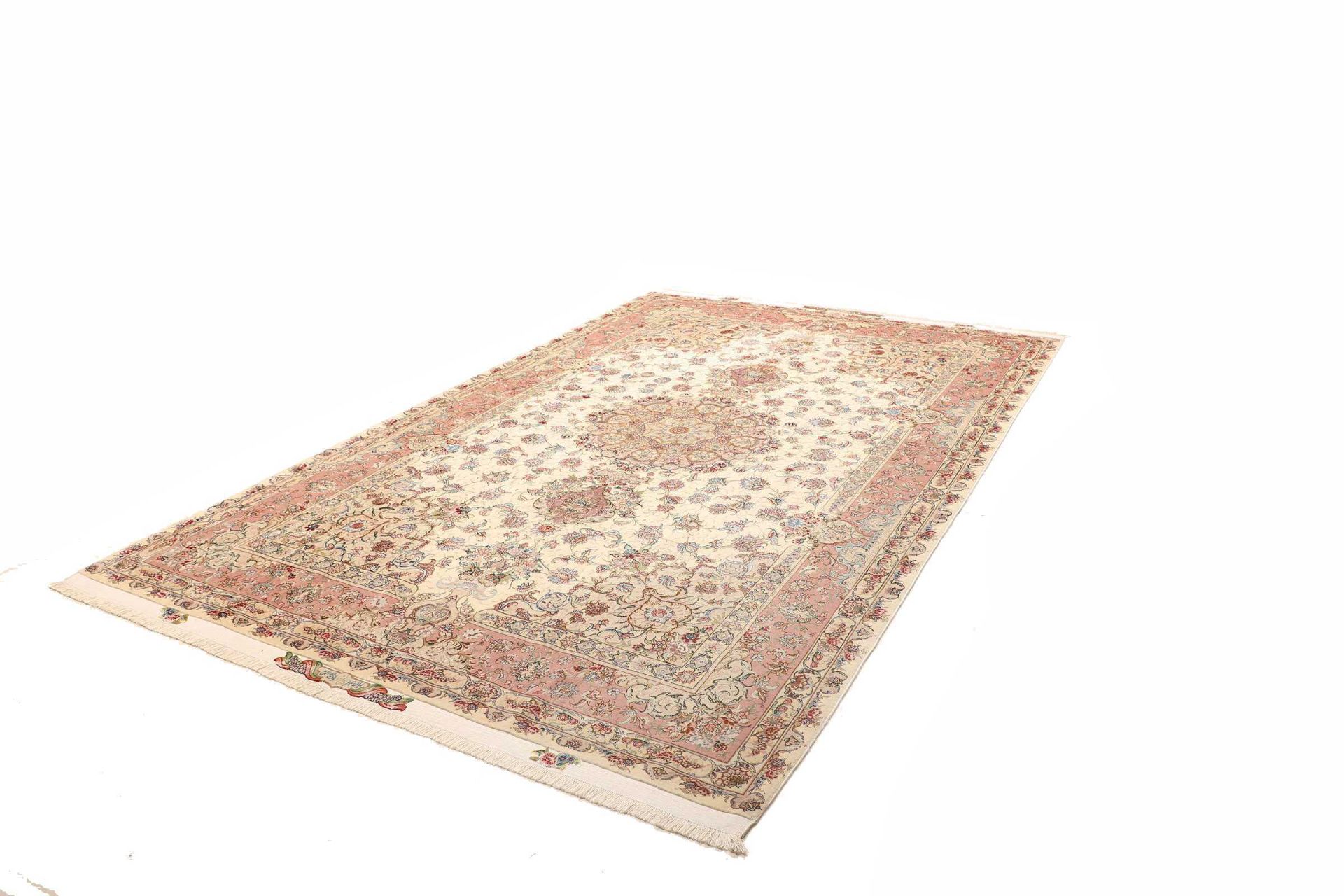 Handgeknüpfter Täbriz Perserteppich 208 × 321 cm