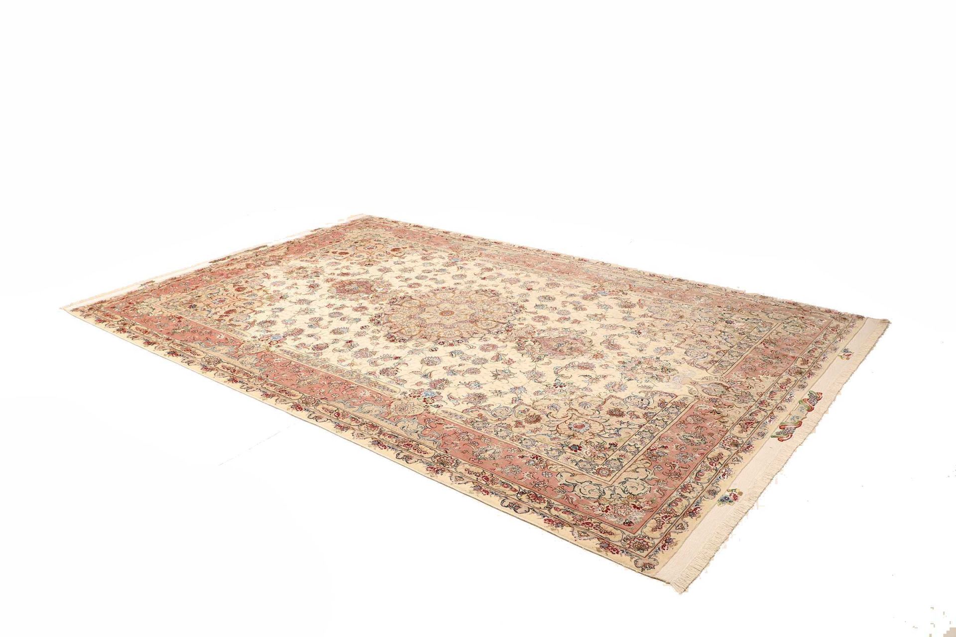Handgeknüpfter Täbriz Perserteppich 208 × 321 cm