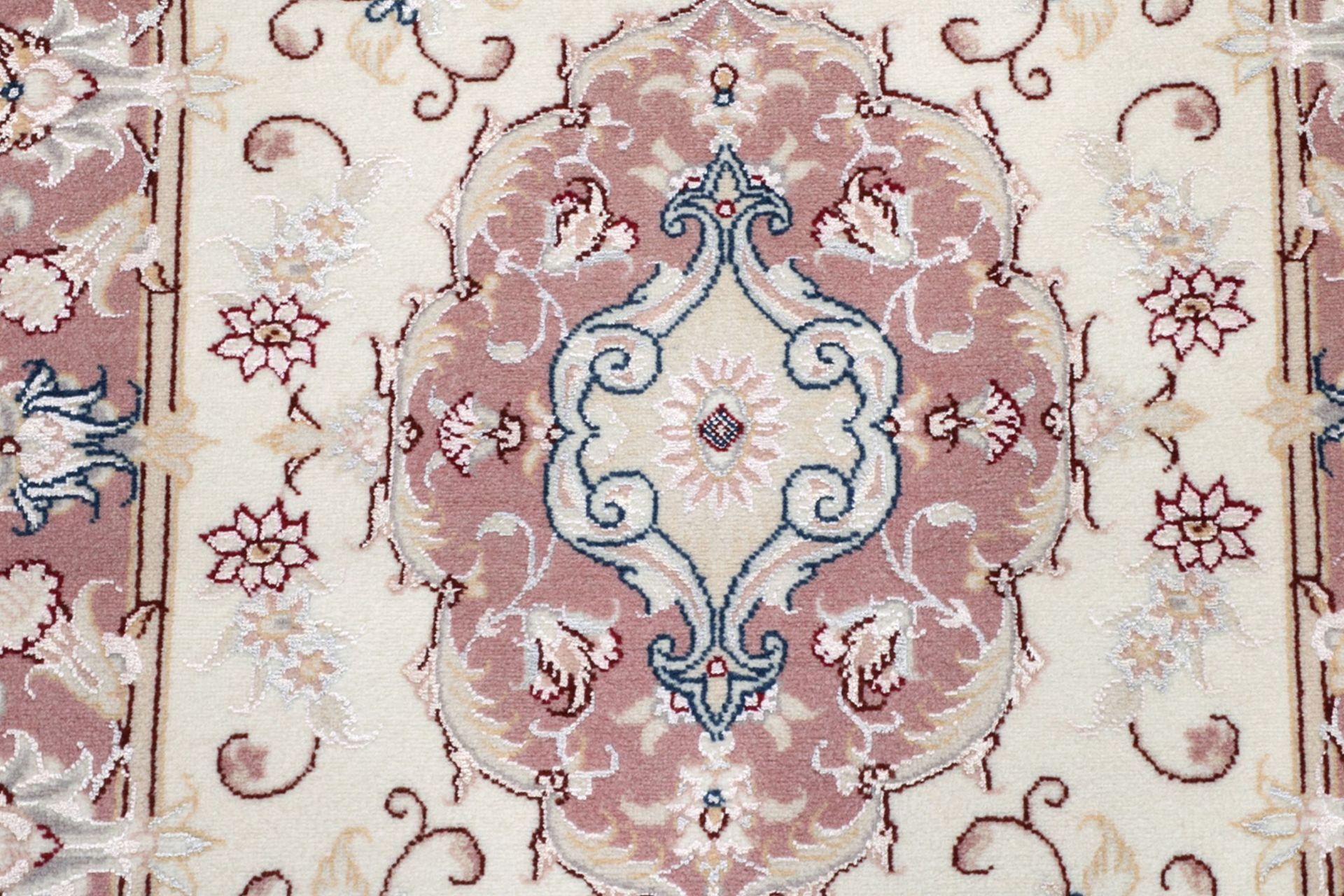 perserteppich-tabriz-60-x-92-cm-schurwolle-seide-handgeknupft-2 Handgeknüpfter Täbriz Perserteppich 60 × 92 cm
