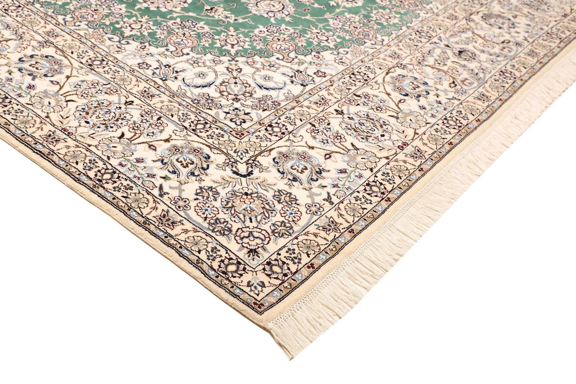Nain Perserteppich 253 × 349 cm aus Wolle, handgeknüpft