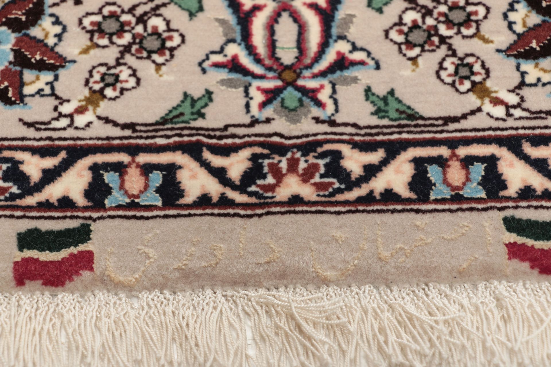 Handgeknüpfter Isfahan Perserteppich 78 × 298 cm