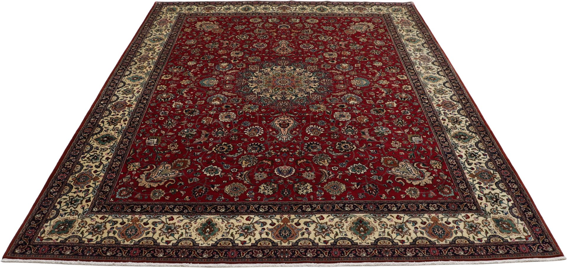 Täbriz Perserteppich aus Iran, 252 × 324 cm