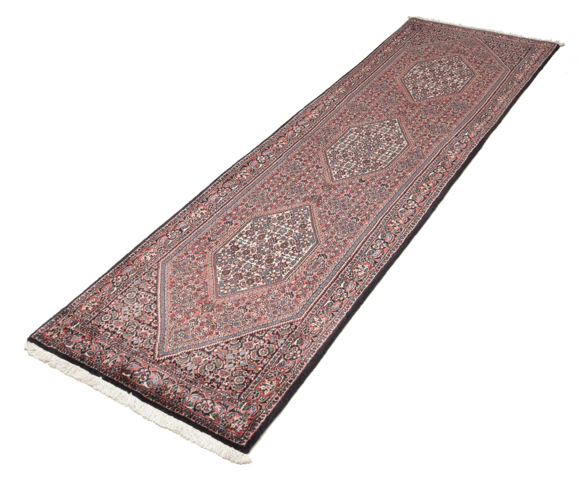 Bijar Perserteppich aus Iran, 75 × 248 cm