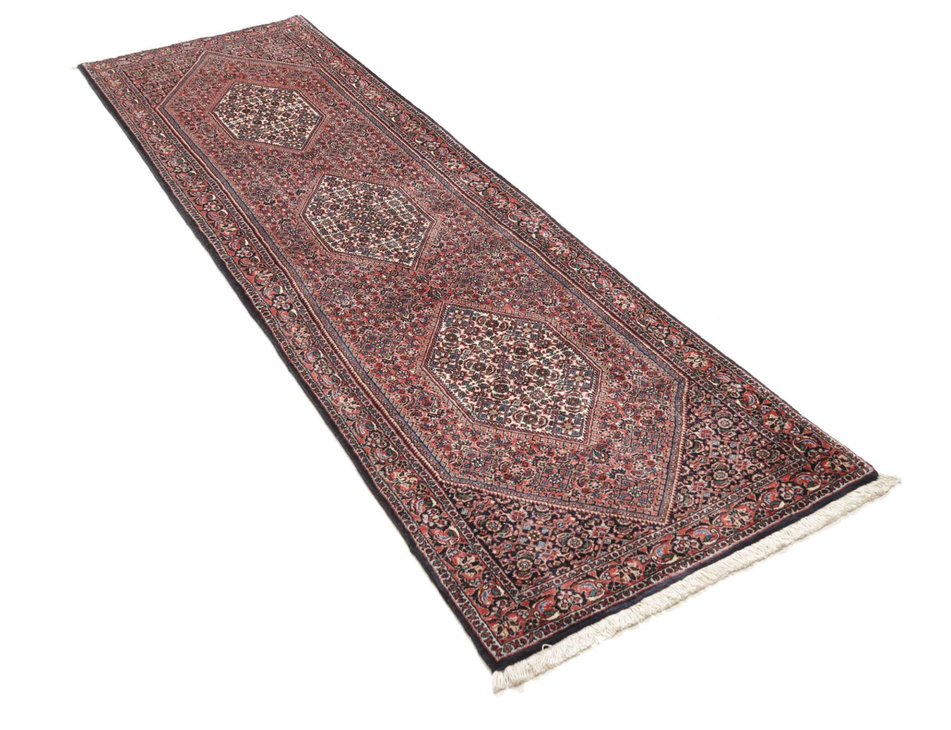 Bijar Perserteppich aus Iran, 75 × 248 cm