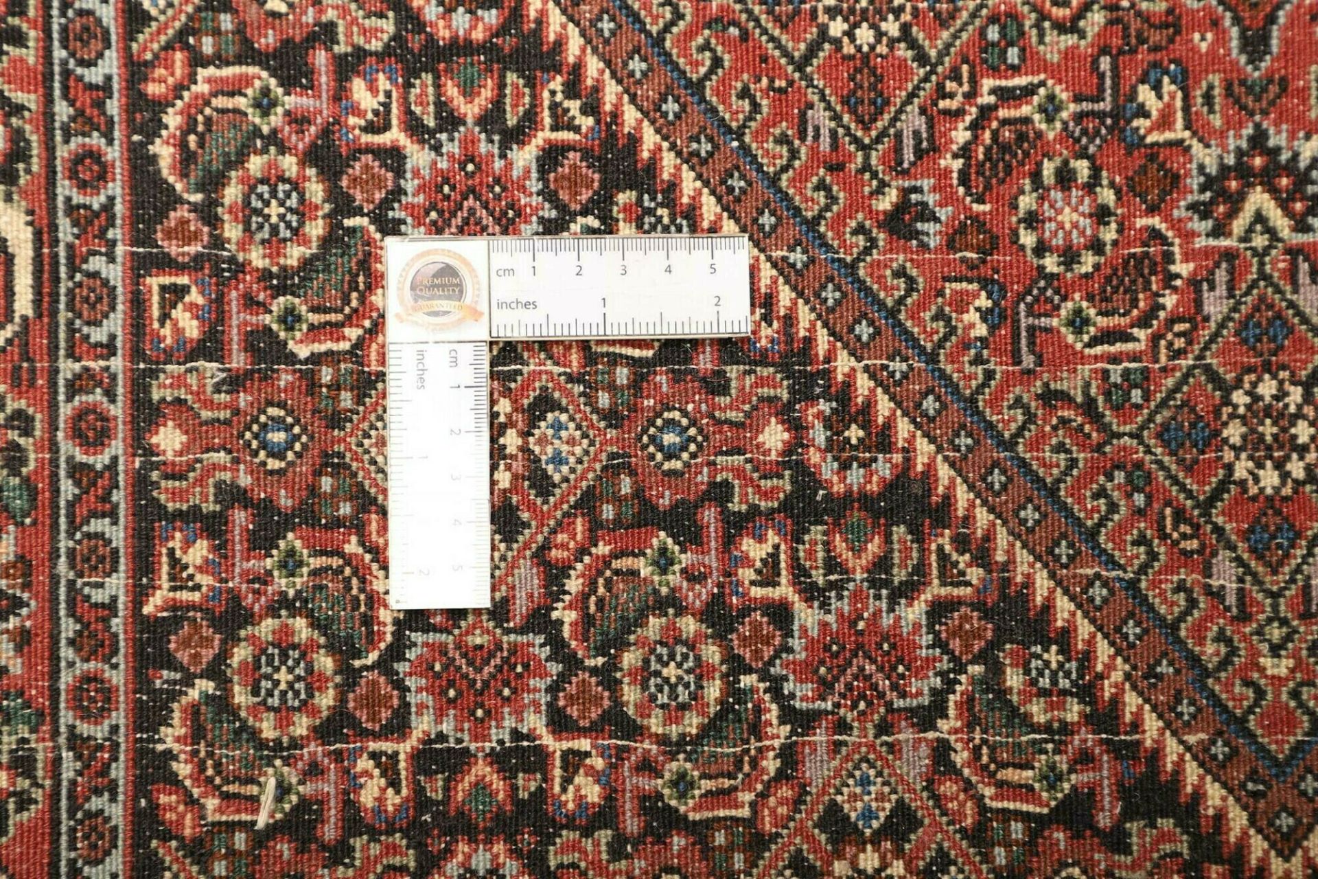 Bijar Perserteppich aus Iran, 75 × 248 cm