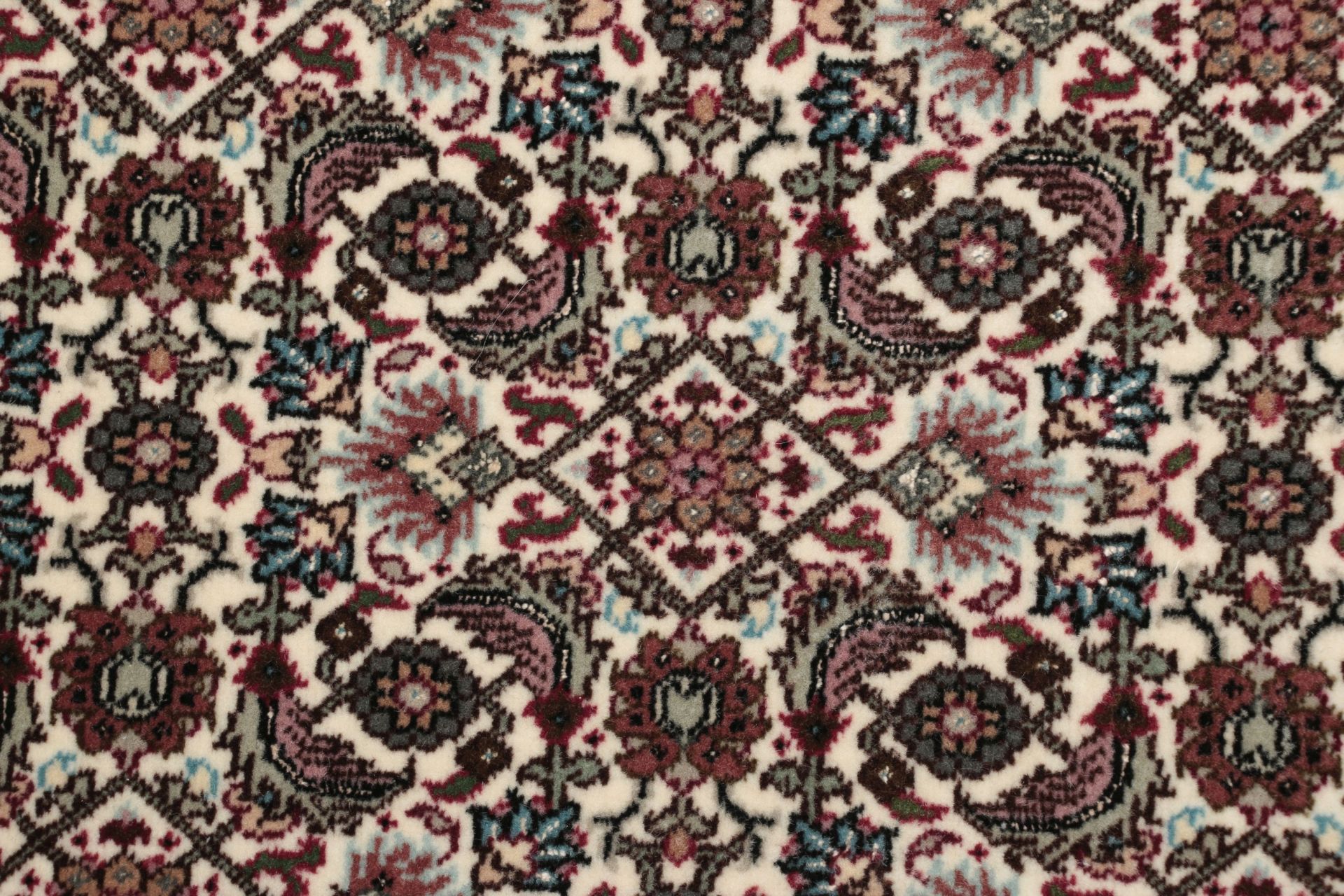 perserteppich-tabriz-78-x-300-cm-schurwolle-seide-handgeknupft-2 Handgeknüpfter Täbriz Perserteppich, 78 × 300 cm, Wolle & Seide
