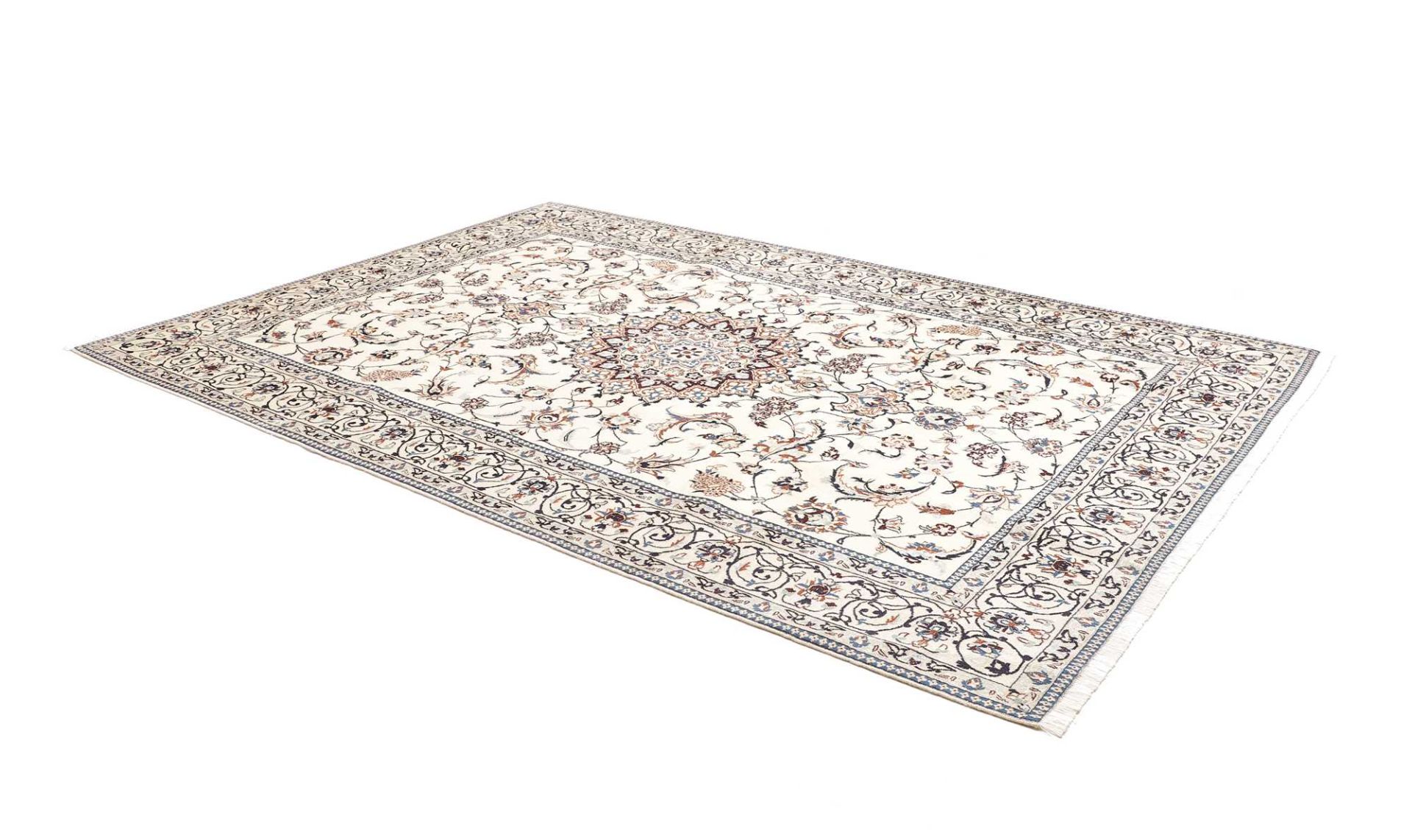 perserteppich-nain-208-x-299-cm-schurwolle-handgeknupft-exklusiv-2 Handgeknüpfter Nain Perserteppich, 208 × 299 cm, Wolle